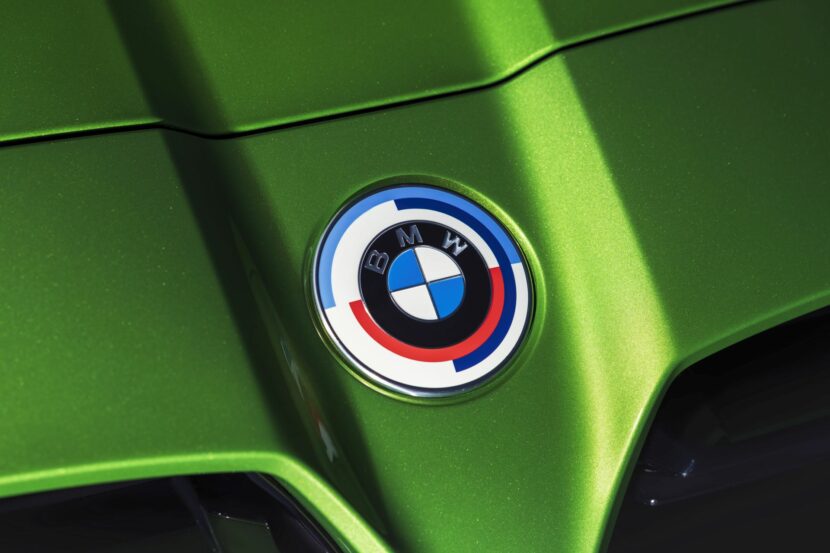 What BMW models will get the 50th Anniversary badge in the United States?