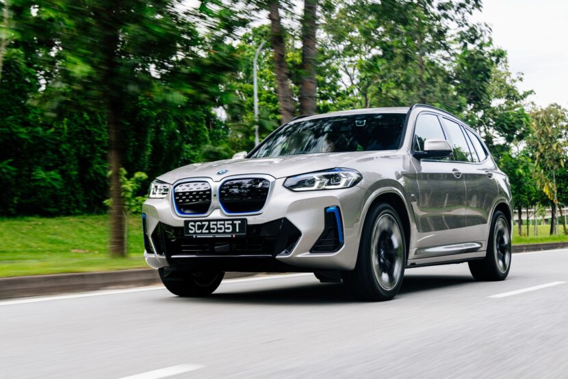 BMW iX3 Facelift showcases its new design in Singapore