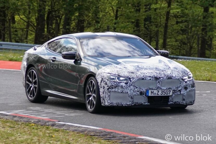 BMW 8 Series Coupe facelift spied with not much camouflage