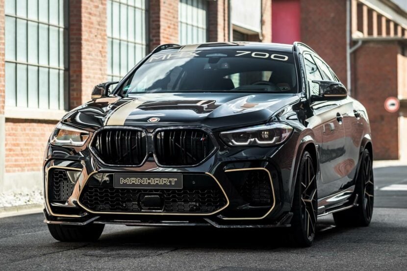 Manhart goes for gold with BMW X6 M Competition dialed to 730 hp