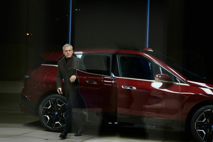 BMW Christmas Film shows Christoph Waltz running away from the party