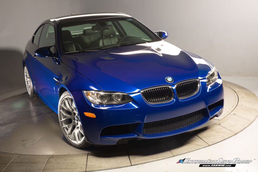 858 miles BMW M3 E92 in Interlagos Blue up for sale