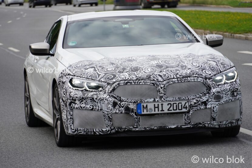 2022 BMW 8 Series Facelift spotted ahead of its unveil