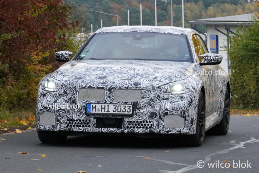 2023 BMW M2 Competition seen in new spy photos