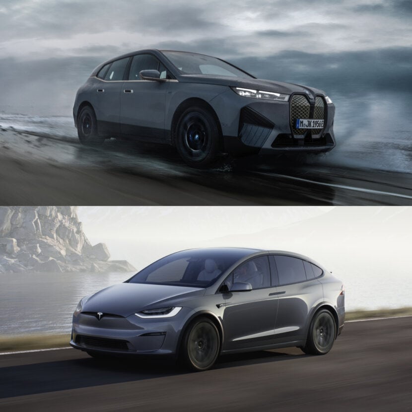 BMW iX M60 vs Tesla Model X 1 of 4 830x830