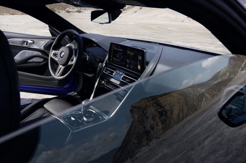 Interior of the new BMW 8 Series