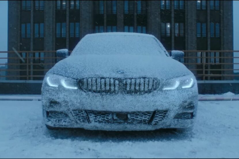 Funny BMW Remote Start Ad features Zombie-esque Figures in the Cold