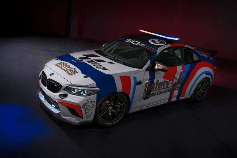 2022 BMW M2 CS Racing MotoGP Safety Car Revealed With Retro Livery