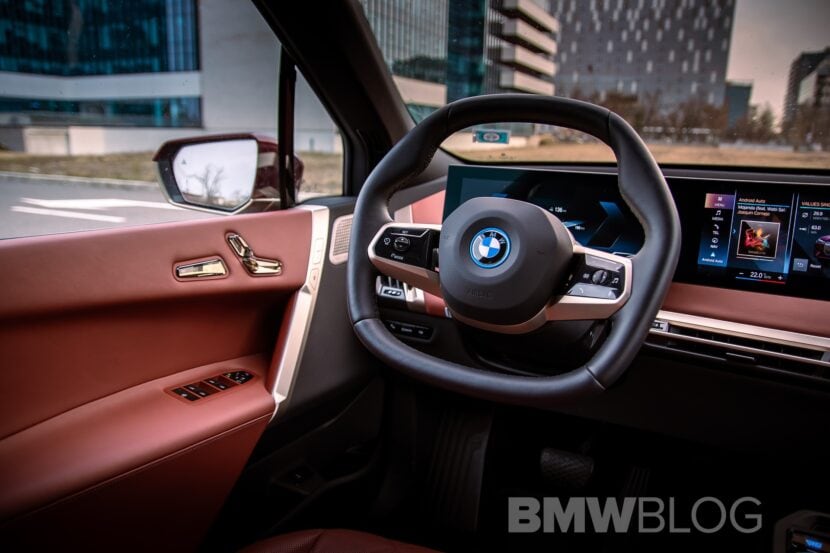Here's How You Can Swap Your BMW iX's Hexagonal Steering Wheel