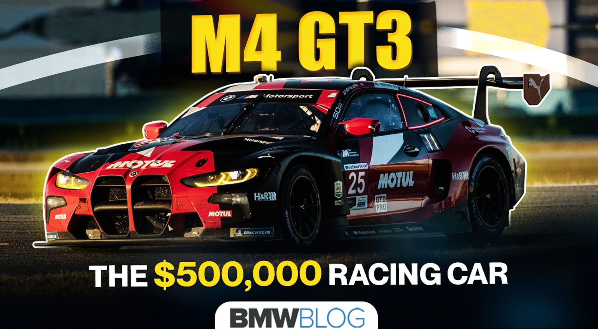 bmw m4 gt3 video review 00