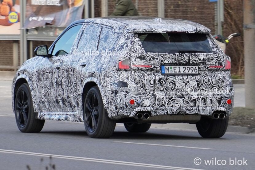2023 BMW X1 M35i drops some of its camouflage