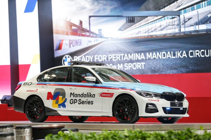 BMW 330e M Sport MotoGP Safety Car Debuts For Indonesian Grand Prix