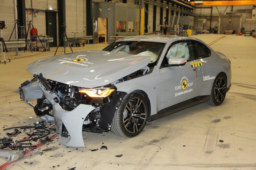 2022 BMW 2 Series Coupe Euro NCAP Crash Test 8 830x553