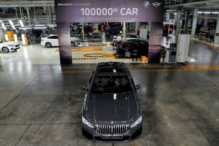 BMW Individual 740Li M Sport Edition Is The 100,000th Car Made In India