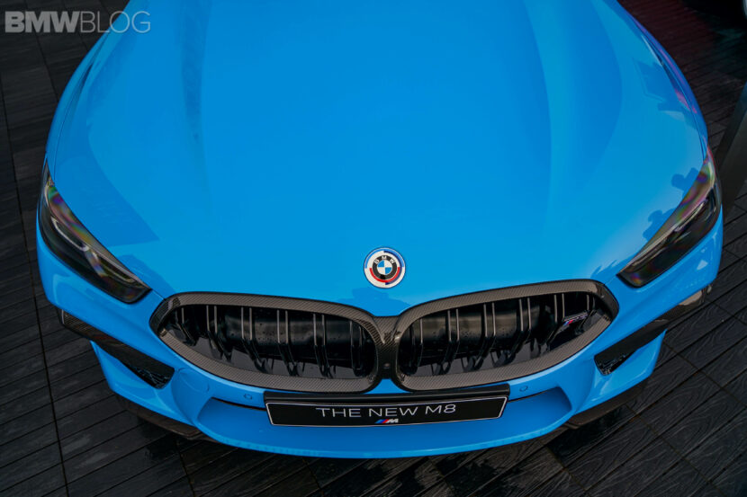 The Amelia: 2023 BMW M8 Competition shows the new M badge