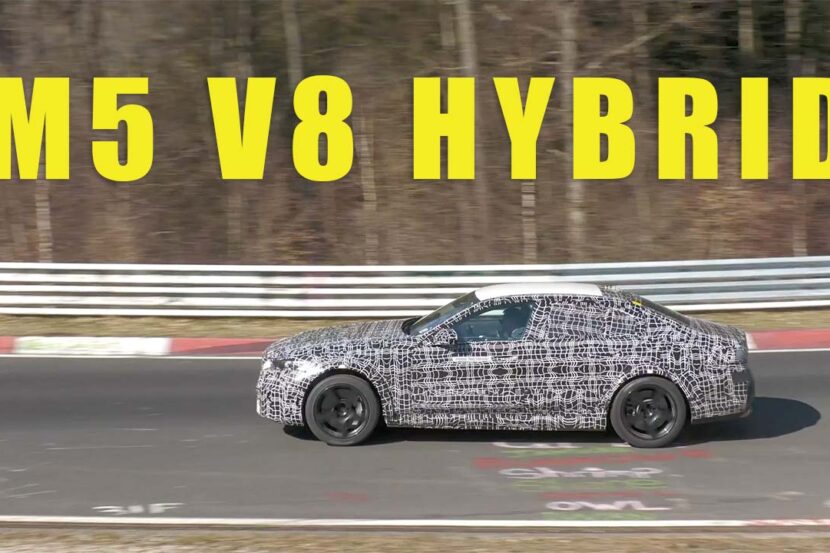 New BMW M5 Spied Testing In Electric Mode Before V8 Kicks In