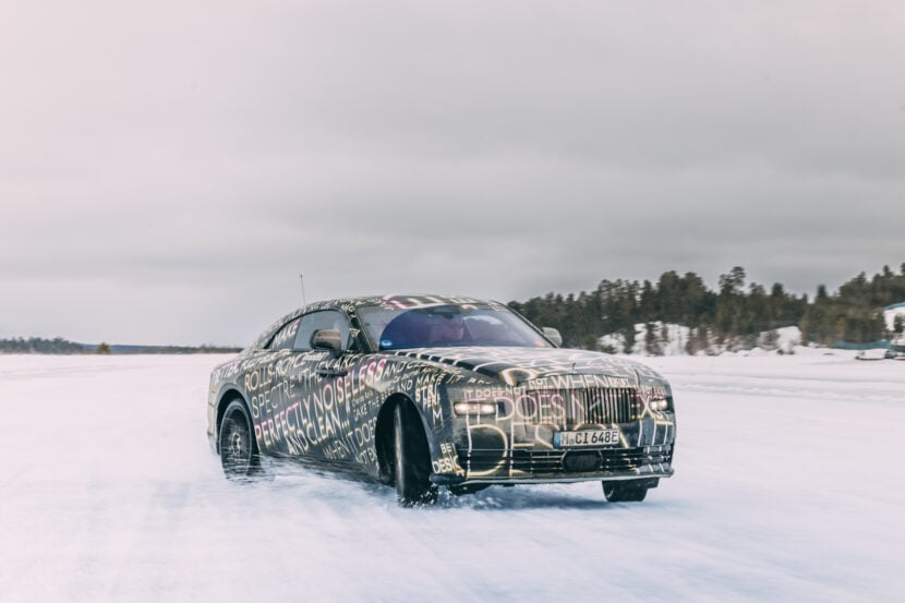 VIDEO: Watch the Rolls-Royce Spectre Play in Snow