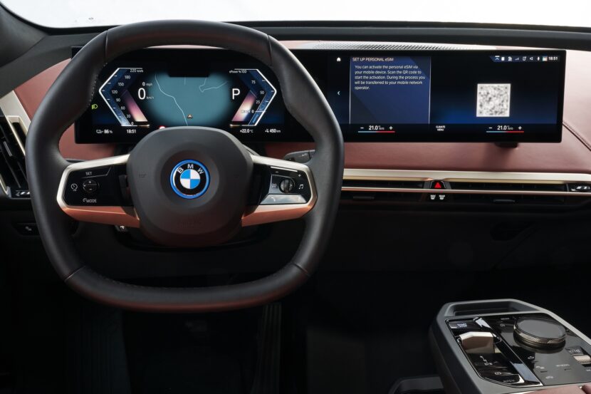 Personal eSIM brings 5G support to BMW iX and i4