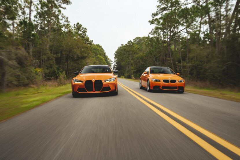 BMW E92 M3 Lime Rock Edition vs. BMW M4 Fire Orange - Pick your favorite