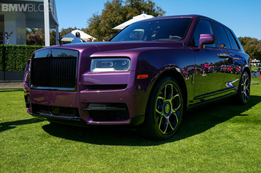 The Amelia: Rolls-Royce Cullinan in Purple Silk is a Future Dream