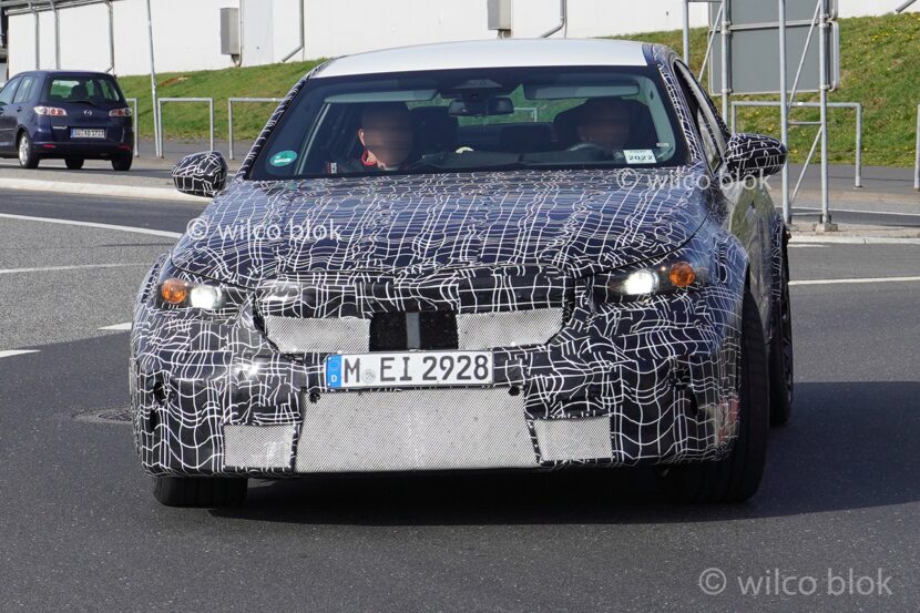 SPIED: 2024 BMW M5 Hybrid Spotted Testing on Public Roads