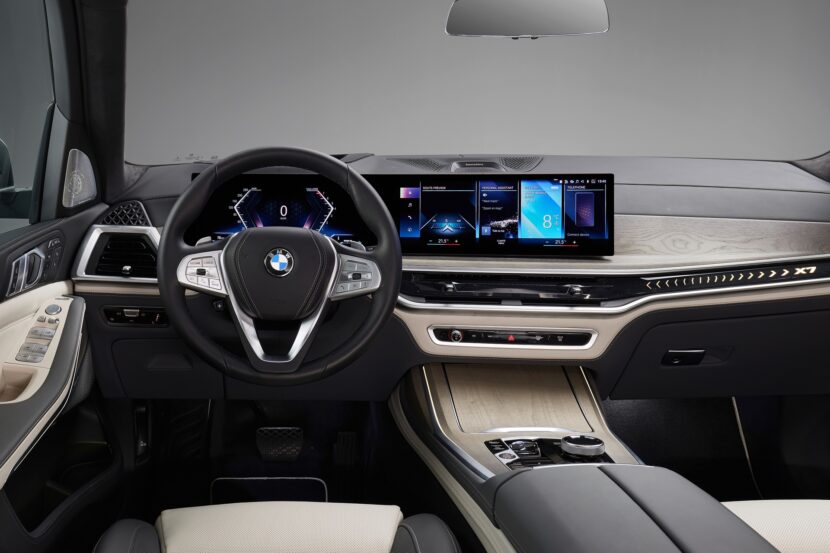 Interior BMW X7 Facelift 2023