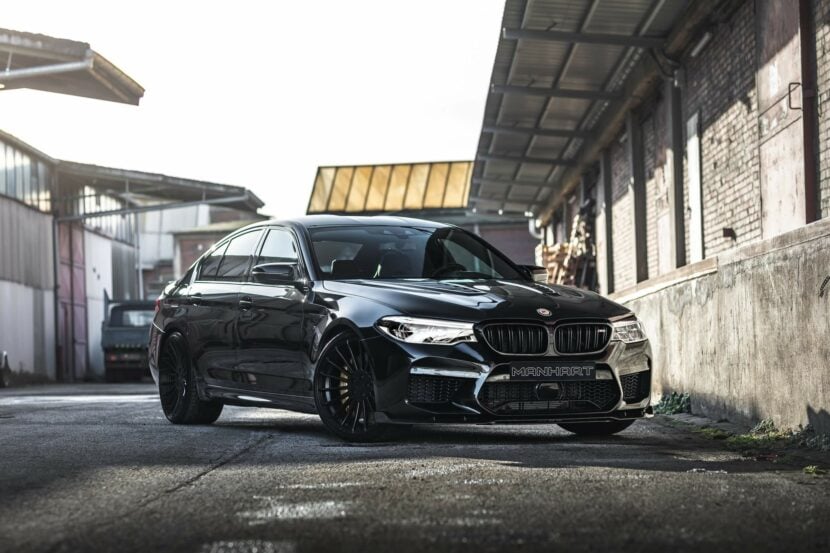 BMW M5 Black Edition By Manhart Debuts With 815 HP, Stealthy Looks