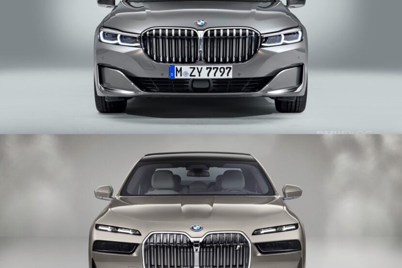 Photo Comparison: New BMW 7 Series vs Old 7 Series