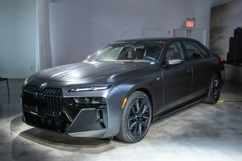 2023 BMW 7 Series shown in real life photos