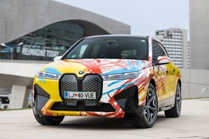 Colorful RE:DESIGN iX Marks 50 Years Of BMW's Cultural Engagement