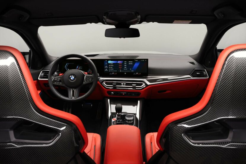 2023 BMW M3 Sedan Interior With iDrive 8 Revealed In Official Image