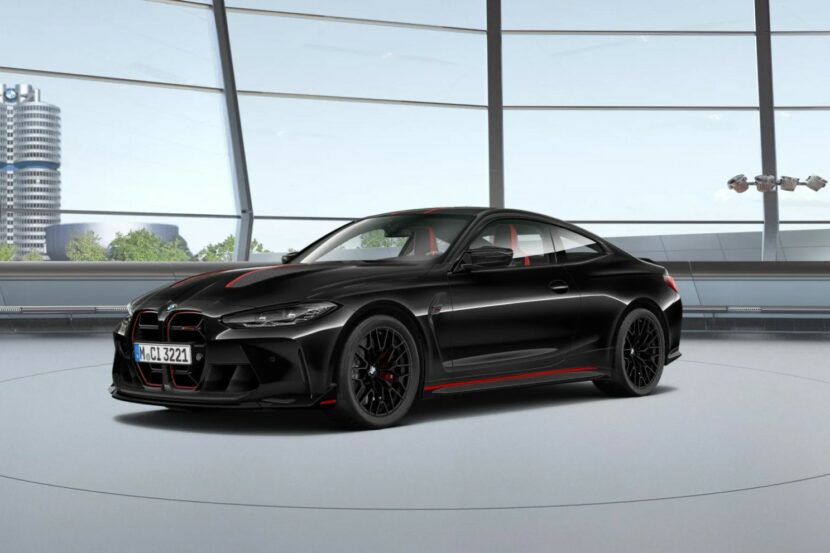 BMW M4 CSL In Sapphire Black And Alpine White Appears In Configurator