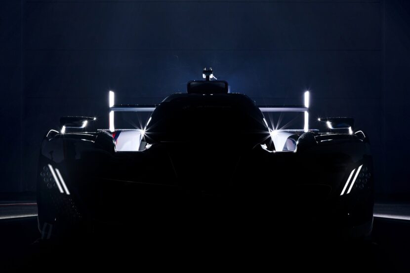 BMW M teases the LMDh racing car, unveil June 6