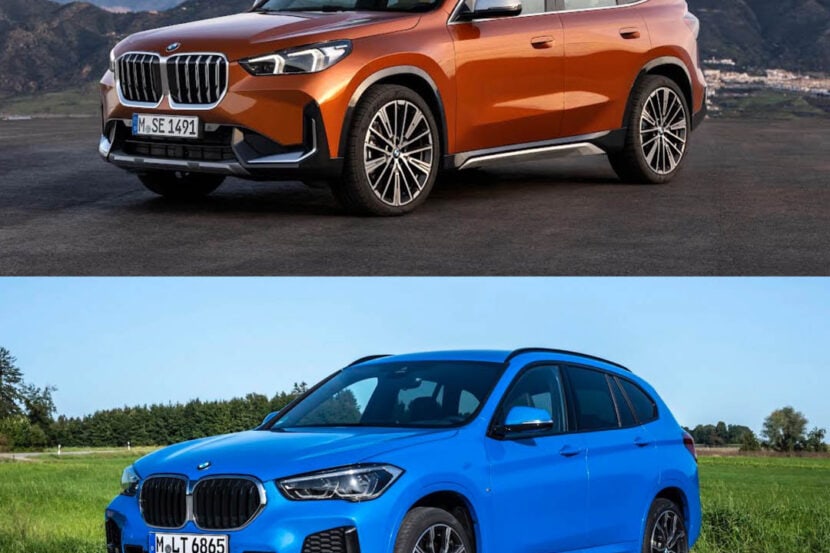 BMW X1 vs BMW X1 3 of 4 830x553