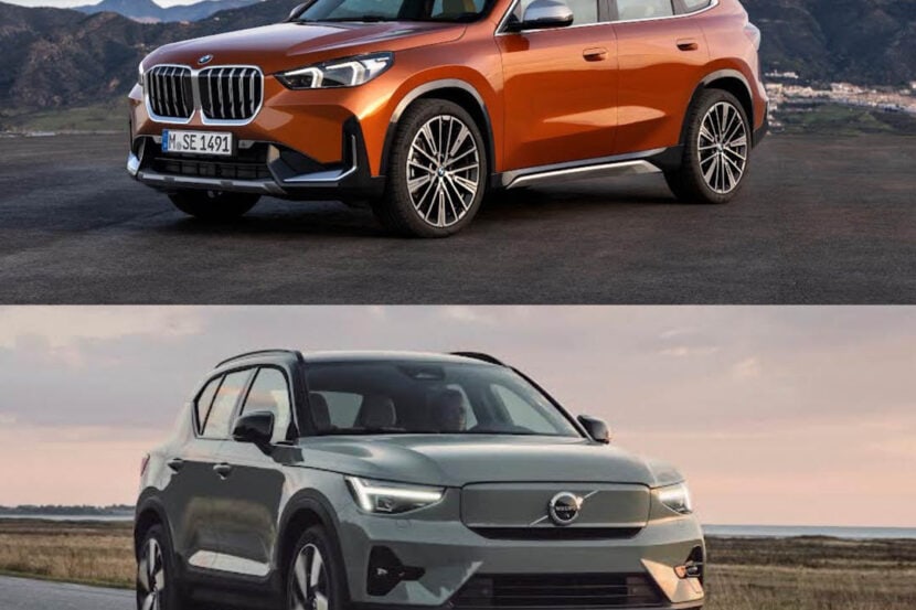Photo Comparison: BMW iX1 vs Volvo XC40 Recharge