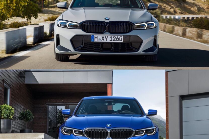 Photo Comparison: BMW 3 Series Facelift vs. Pre-Facelift
