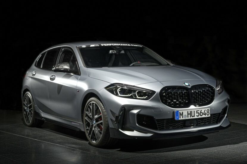 2022 BMW M135i Combines Frozen Pure Grey With M Performance Parts