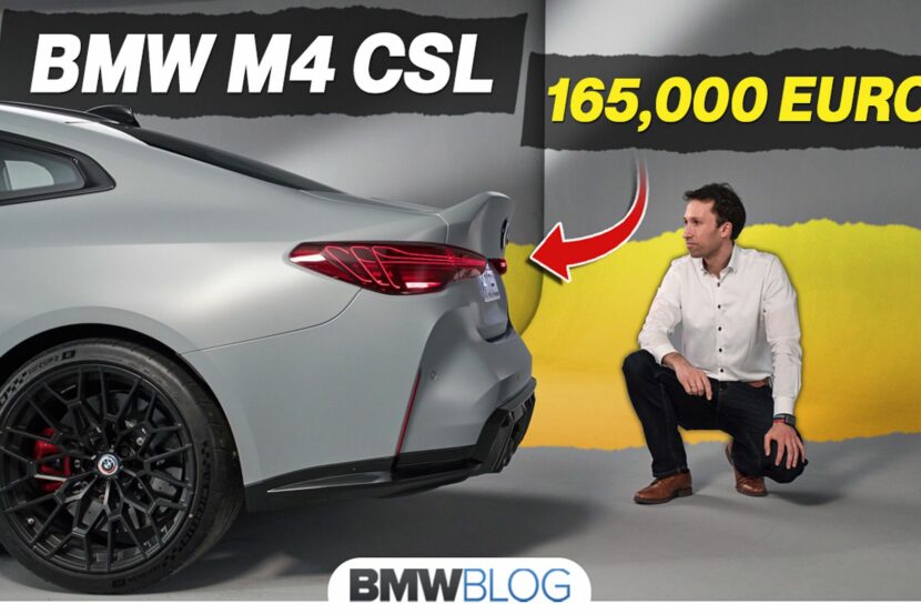 Walk around of the BMW M4 CSL - Video and Photos