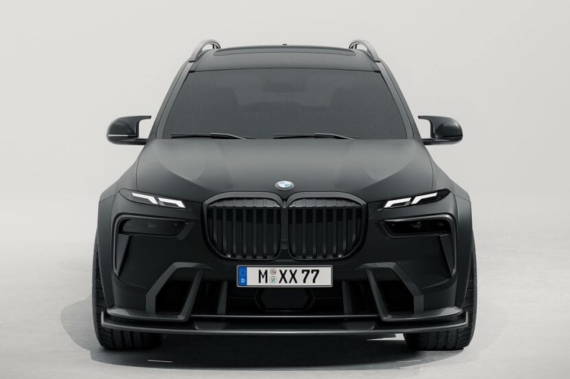 2023 BMW X7 Facelift Rendered With Aggressive Widebody Kit