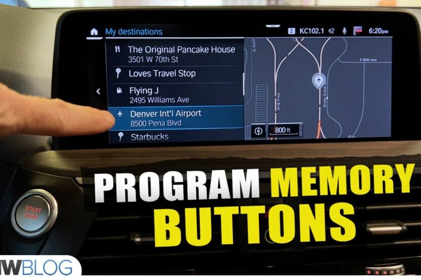 How to Program BMW Memory Buttons