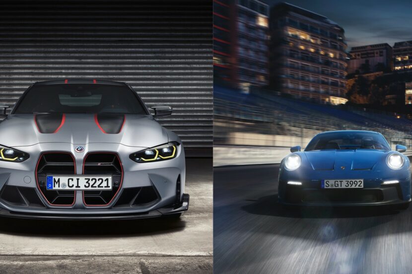 BMW M4 CSL vs Porsche 911 GT3 - Photo & Spec Comparison