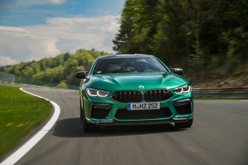 BMW M8 Competition Gran Coupe LCI Isle Of Men Green 1 830x553