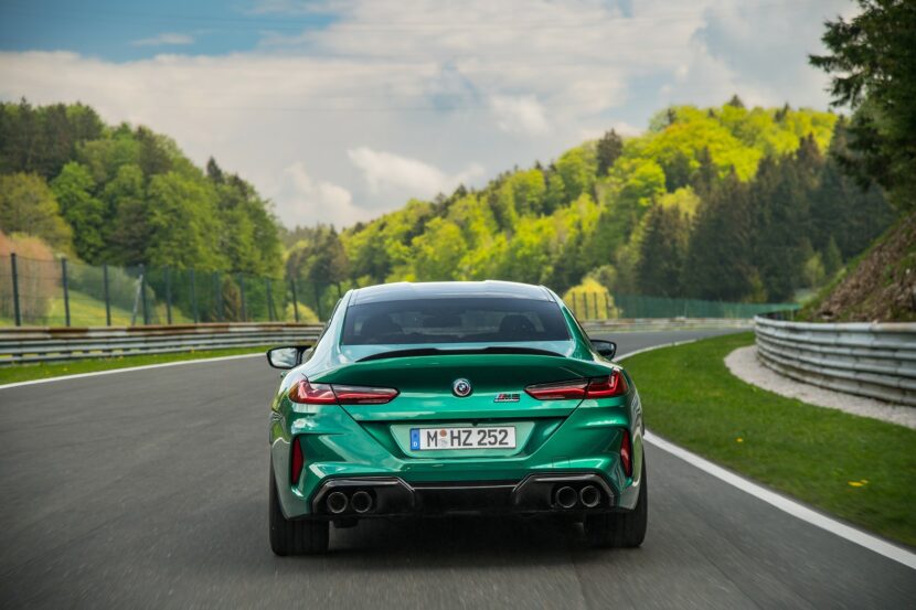 BMW M8 Competition Gran Coupe LCI Isle Of Men Green 18 830x553
