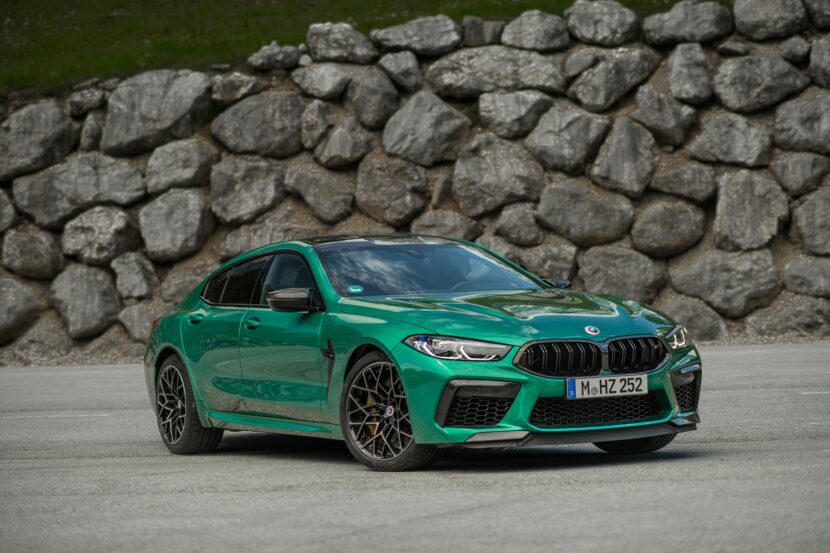 BMW M8 Competition Gran Coupe LCI Isle Of Men Green 20 830x553