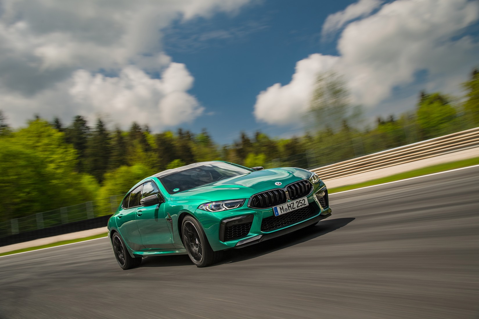 BMW M8 Competition Gran Coupe LCI Isle Of Men Green 8