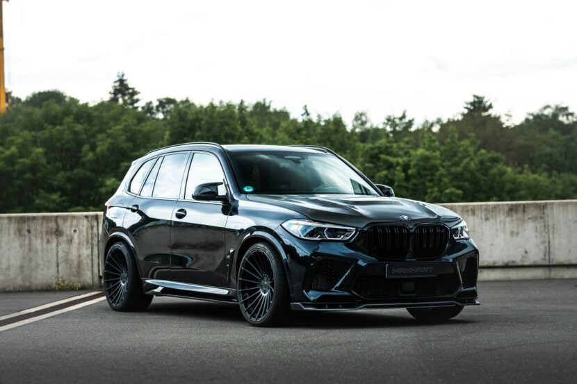 BMW X5 M Gets 730 HP And Exposed Carbon Hood From Manhart