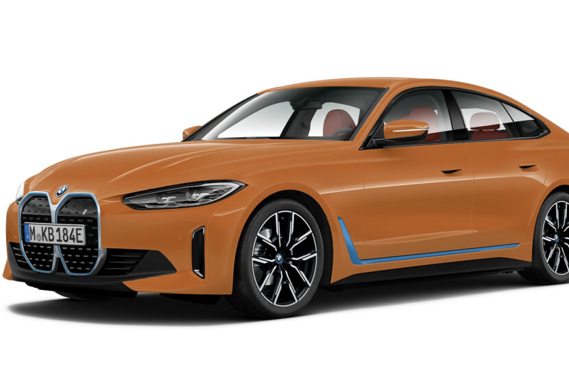 BMW i4 Inka Orange Honors The Original BMW Electric Car: Video