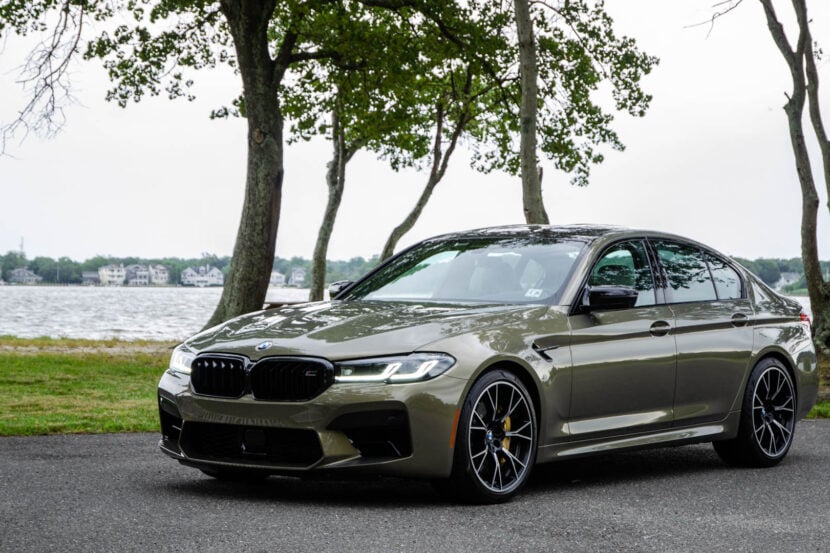 BMW M5 Competition Looks Funky in Individual Brass Metallic