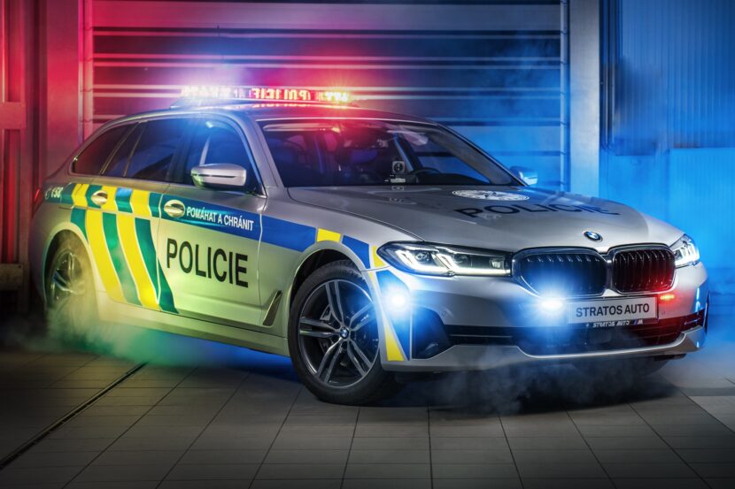 BMW 540i Touring becomes the police car for the Czech Republic