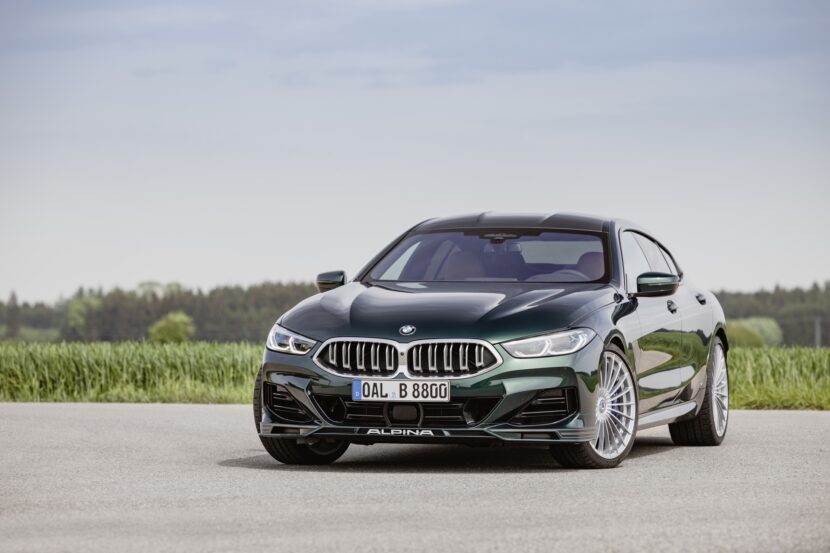 See The ALPINA B8 Gran Coupe Exceed 200 MPH On The Autobahn